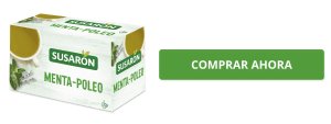 Infusiones digestivas como la menta-poleo